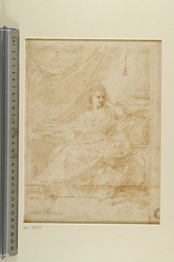 Allegoria della Meditazione - Gabinetto dei disegni, Bologna